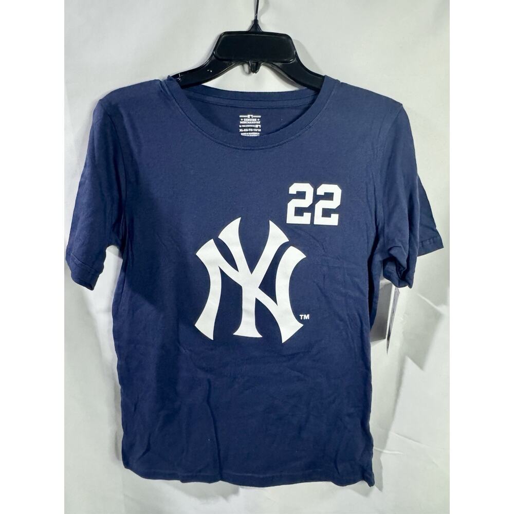 New York Yankees Soto 22 T-Shirt Childs XL 16/18